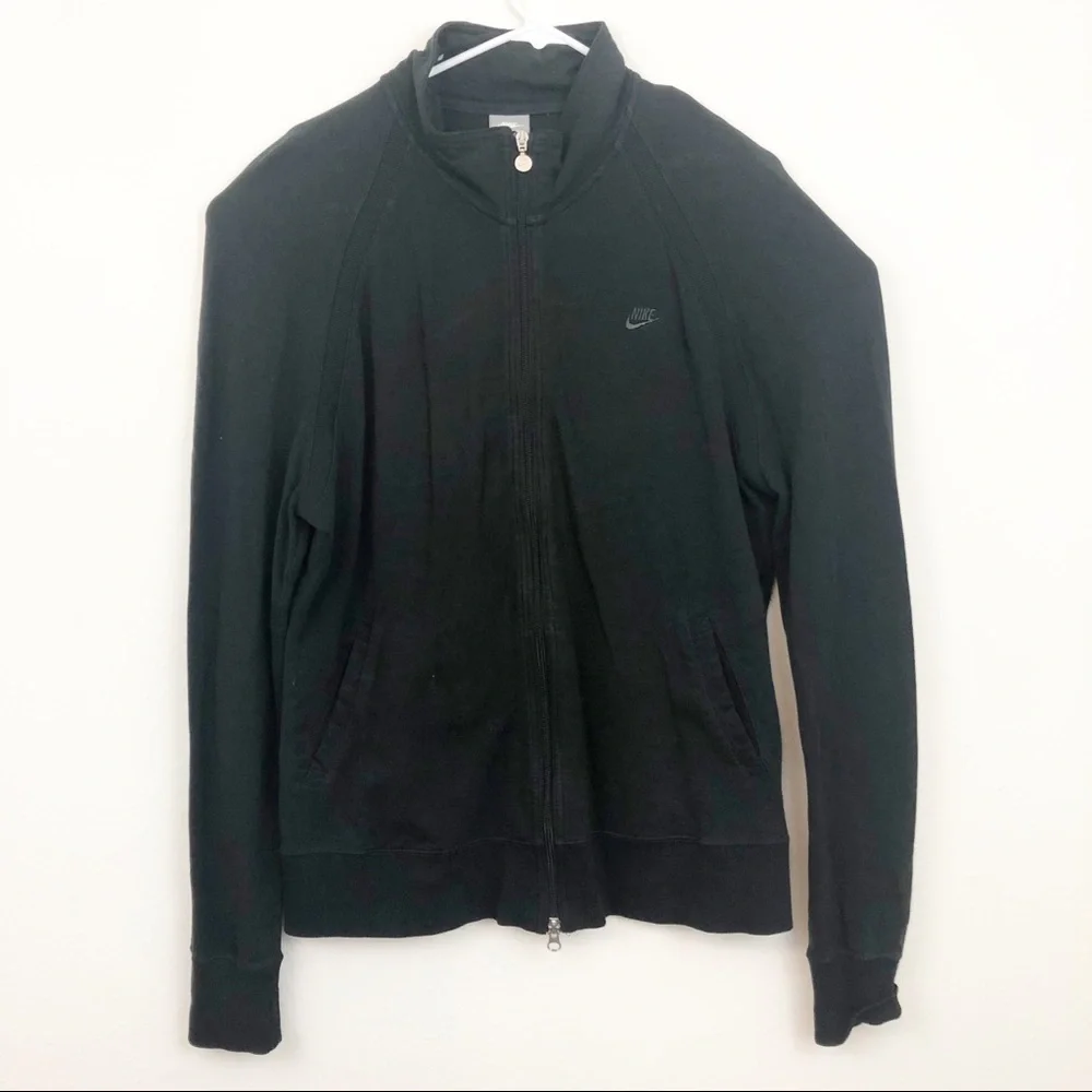 Nike Men’s Black Track Jacket Size XL